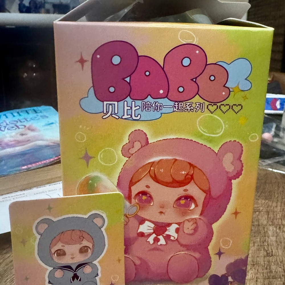 Cute Pink Baby Bear Box Set